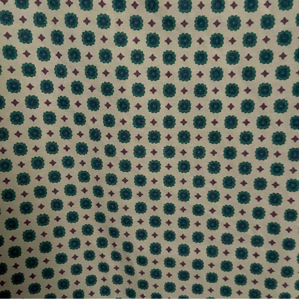 Westpoint Stevens vintage pillowcases standard size green medallion print